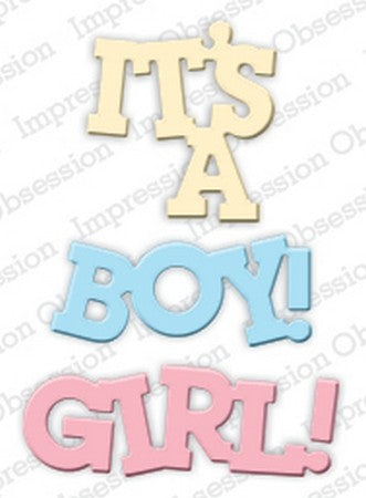 Impression Obsession - Dies - Baby Girl & Boy