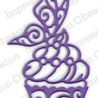Impression Obsession - Dies - Fancy Cupcake