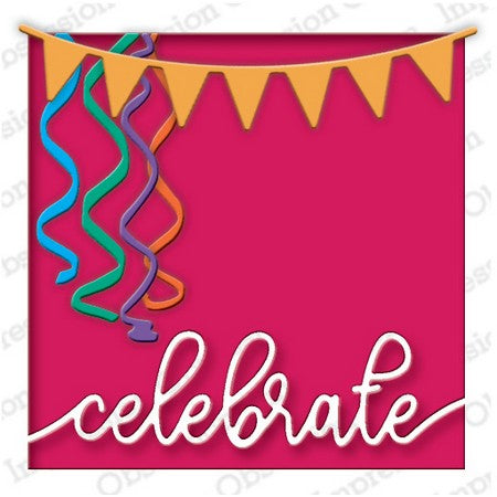 Impression Obsession - Dies - Celebrate Frame