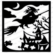 Impression Obsession - Dies - Haunted House Frame