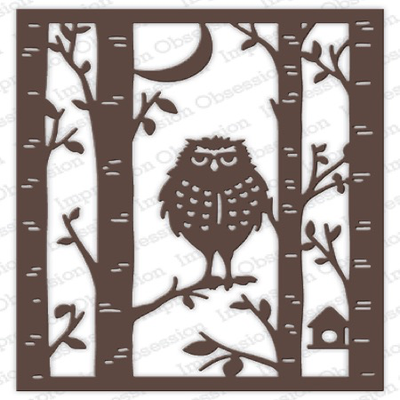 Impression Obsession - Dies - Owl Frame