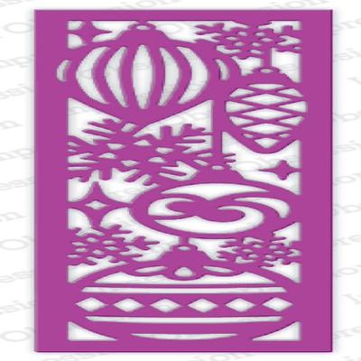 Impression Obsession - Dies - Ornament Strip
