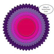 Impression Obsession - Dies - Stitched Pinked Circles