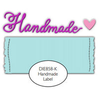 Impression Obsession - Dies - Handmade Label