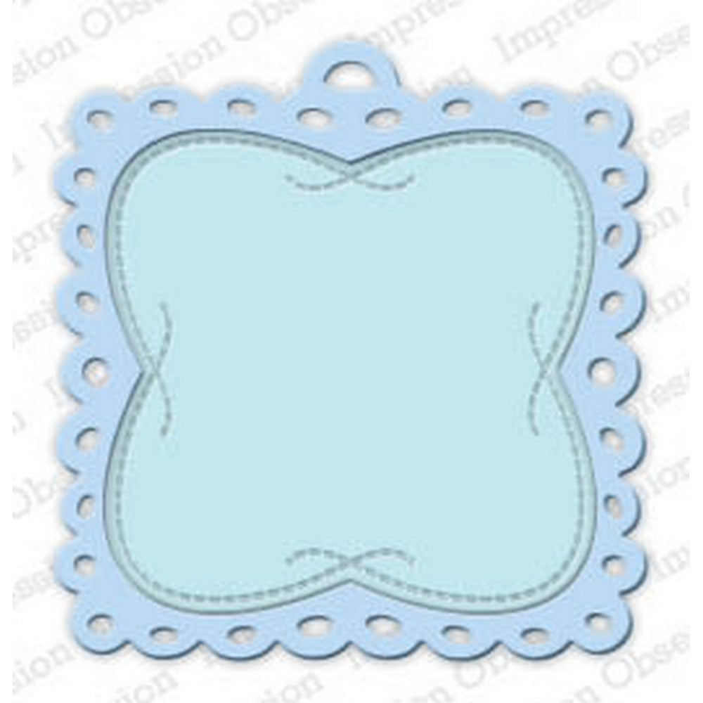 Impression Obsession - Dies - Square Eyelet Tag