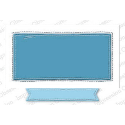 Impression Obsession - Dies - Whimsical Rectangle