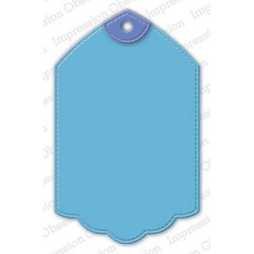 Impression Obsession - Dies - Stitched Tag #4