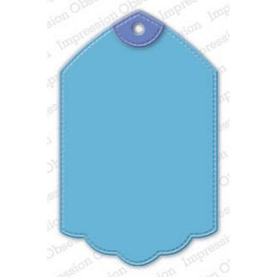 Impression Obsession - Dies - Stitched Tag #4
