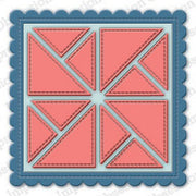 Impression Obsession - Dies - Scalloped Pinwheel