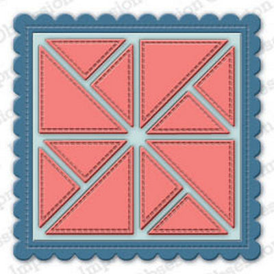 Impression Obsession - Dies - Scalloped Pinwheel