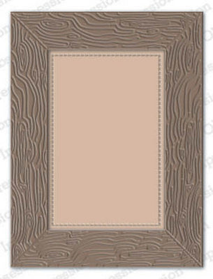 Impression Obsession - Dies - Woodgrain Frame