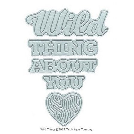 Technique Tuesday - Dies - Wild Thing