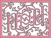Cheery Lynn Designs - Lace Peace Frame