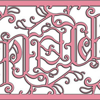 Cheery Lynn Designs - Lace Peace Frame