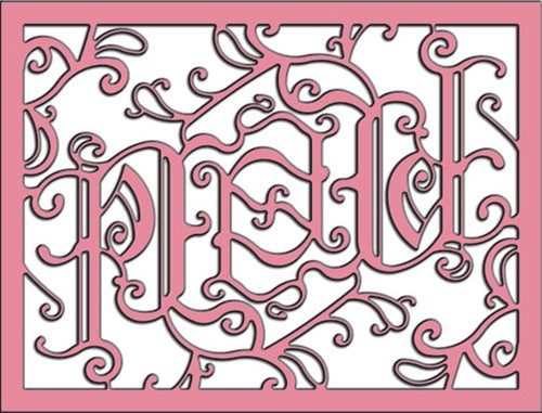 Cheery Lynn Designs - Lace Peace Frame