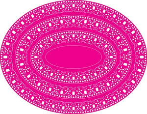 Cheery Lynn Designs - Oval Doily Stacker 1