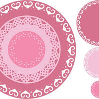 Cheery Lynn Designs - Vienna Waltz Circle Boutique Stackers Frame (Set of 3)