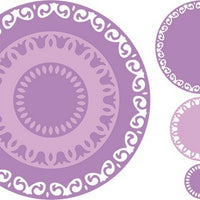 Cheery Lynn Designs - Stockholm Serenity Circle Boutique Stackers Frame (Set of 3)