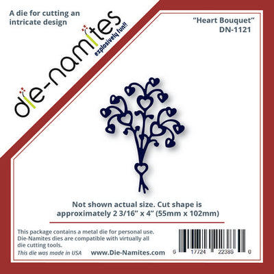 Die-Namites - Heart Bouquet