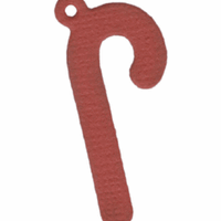 Quickutz - 2 x 2 - Candy Cane Tag