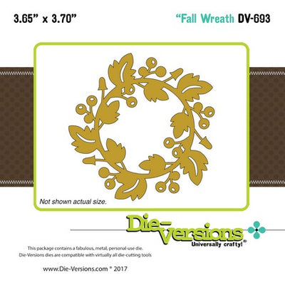 Die-Versions - Dies - Fall Wreath