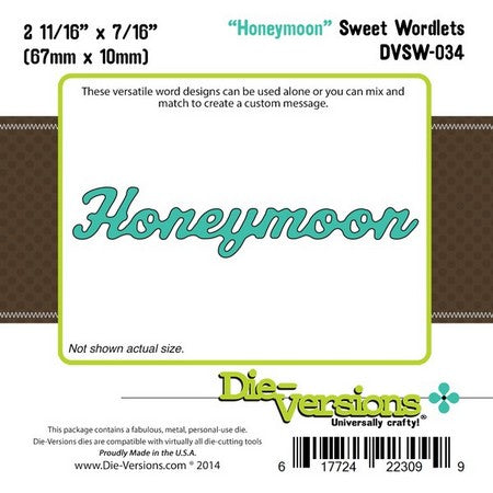 Sweet Wordlets - Honeymoon