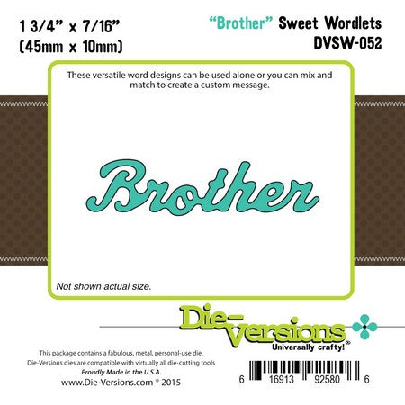 Sweet Wordlets - Brother