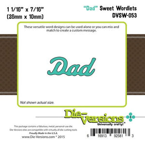 Sweet Wordlets - Dad
