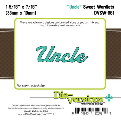 Sweet Wordlets - Uncle