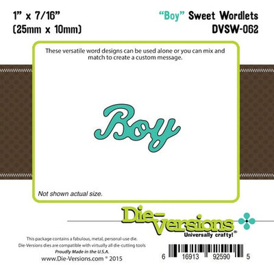 Sweet Wordlets - Boy