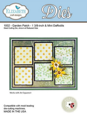 Elizabeth Craft Designs - Dies - Garden Patch - 1 3/8-inch & Mini Daffodils