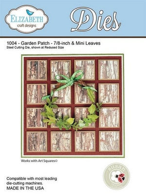 Elizabeth Craft Designs - Dies - Garden Patch - 7/8-inch & Mini Leaves