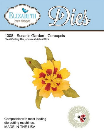 Elizabeth Craft Designs - Dies - Susan's Garden - Coreopsis