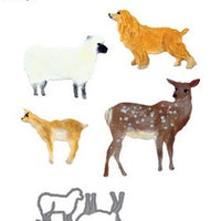 Elizabeth Craft Designs - Dies - Susan's Garden - Critters 3