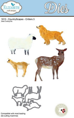 Elizabeth Craft Designs - Dies - Susan's Garden - Critters 3
