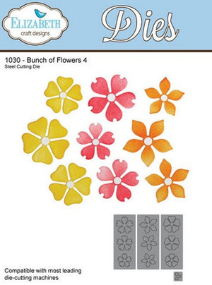 Elizabeth Craft Designs - Dies - Bunch Of Flowers 4