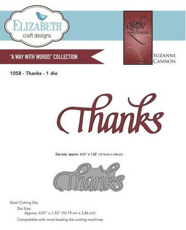 Elizabeth Craft Designs - Thanks