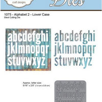 Elizabeth Craft Designs - Alphabet 2 Lower Case