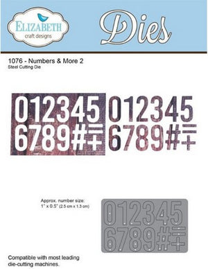 Elizabeth Craft Designs - Numbers More 2