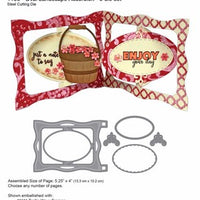 Elizabeth Craft Designs - Dies - Oval Landscape Accordion
