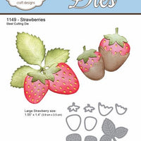 Elizabeth Craft Designs - Strawberries