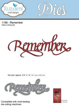 Elizabeth Craft Designs - Dies - Remember