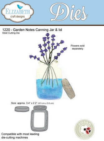 Elizabeth Craft Designs - Dies - Canning Jar & Lid