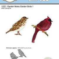 Elizabeth Craft Designs - Dies - Garden Birds 1