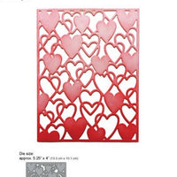 Elizabeth Crafts Designs - Dies - Heart Background