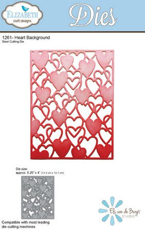 Elizabeth Crafts Designs - Dies - Heart Background