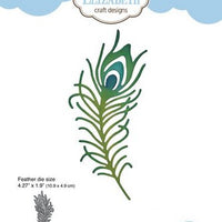 Elizabeth Craft Designs - Dies - Peacock Feather