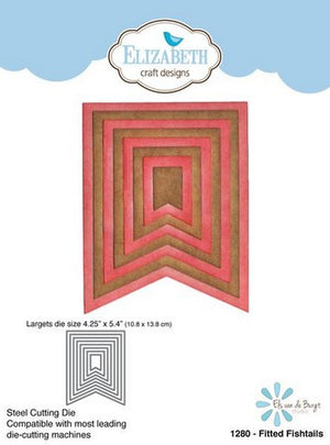 Elizabeth Craft Designs - Dies - Fitted Fishtails