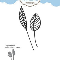 Elizabeth Craft Designs - Dies - Pair Of Leaves 2