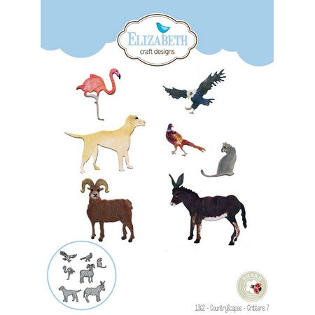 Elizabeth Craft Designs - Dies - Critters 7